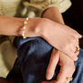 Pearl flower bracelet by Carousel Jewels